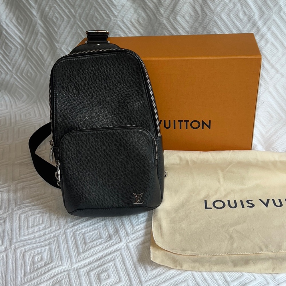 Louis Vuitton Men’s black crossbody bag